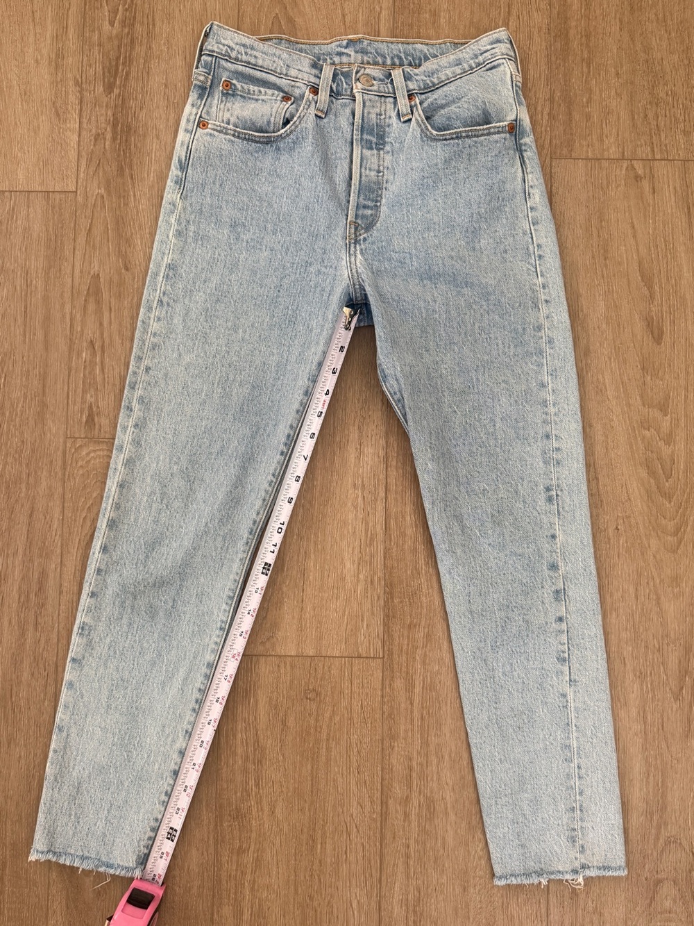 Levi’s | 501 High Rise Cropped Ankle Jeans | W26 L28